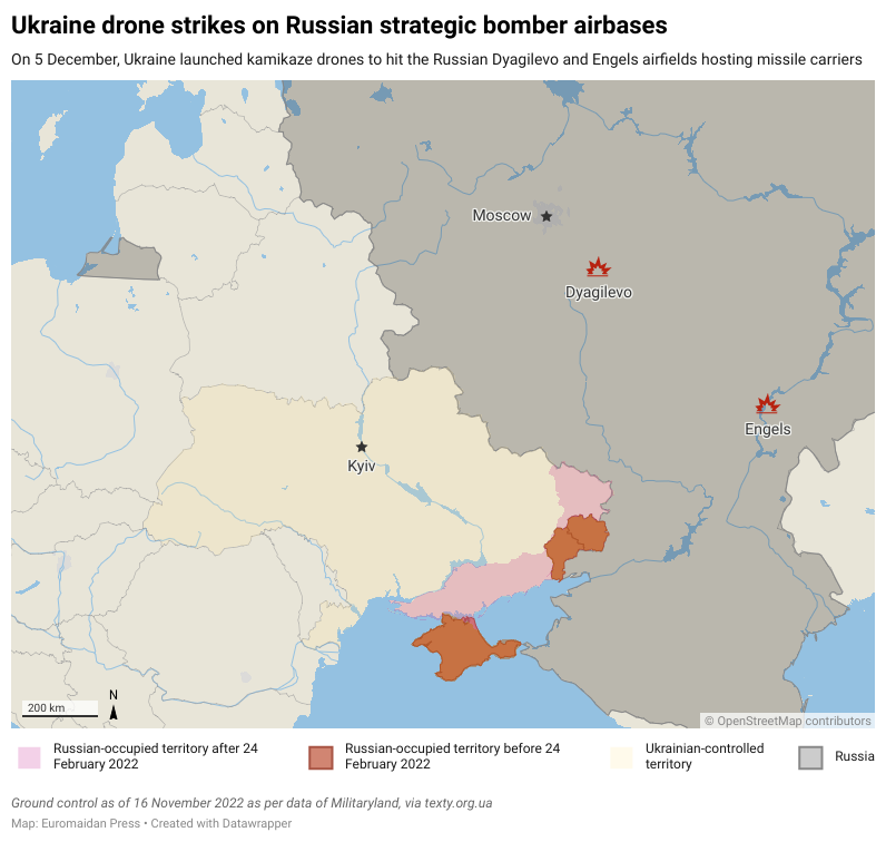 Three things Ukrainian drone strikes on Russian strategic airbases change in the war ~~