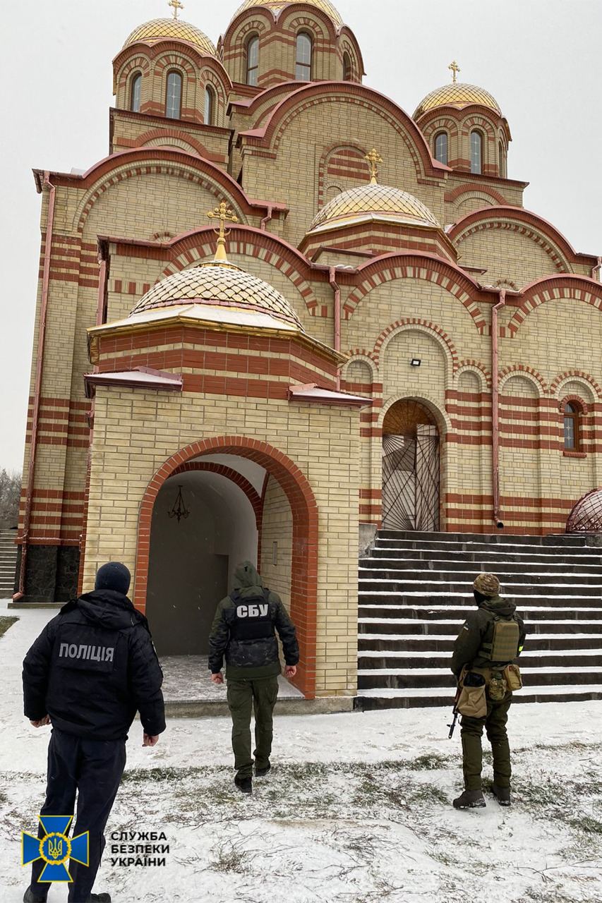 SBU raids more facilities of Moscow backed Orthodox Church in three regions
