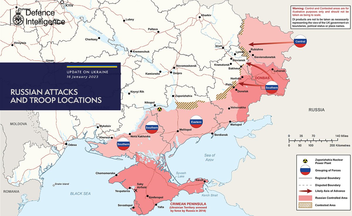 Ukraine and Russia’s key operational challenge is to generate formations of capable troops to exploit tactical successes – British Intel