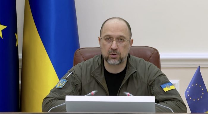 denys shmyhal prime minister ukriane russia minefield ukraine