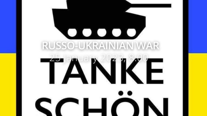 Russo Ukrainian War. Day 337: US, EU to send tanks to Ukraine
