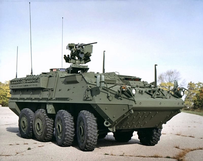 stryker infantry carrier vehicle