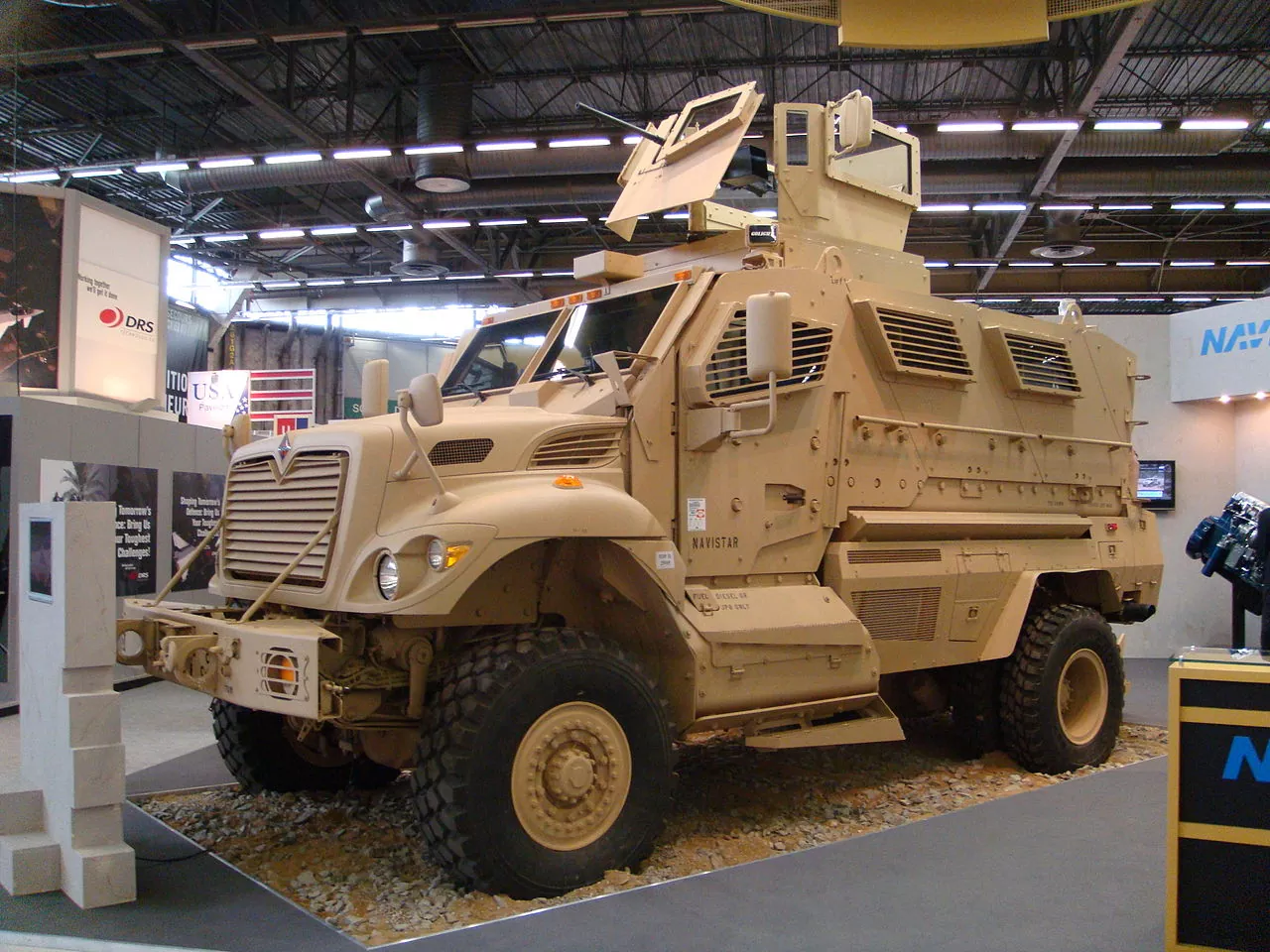 international maxxpro armored car