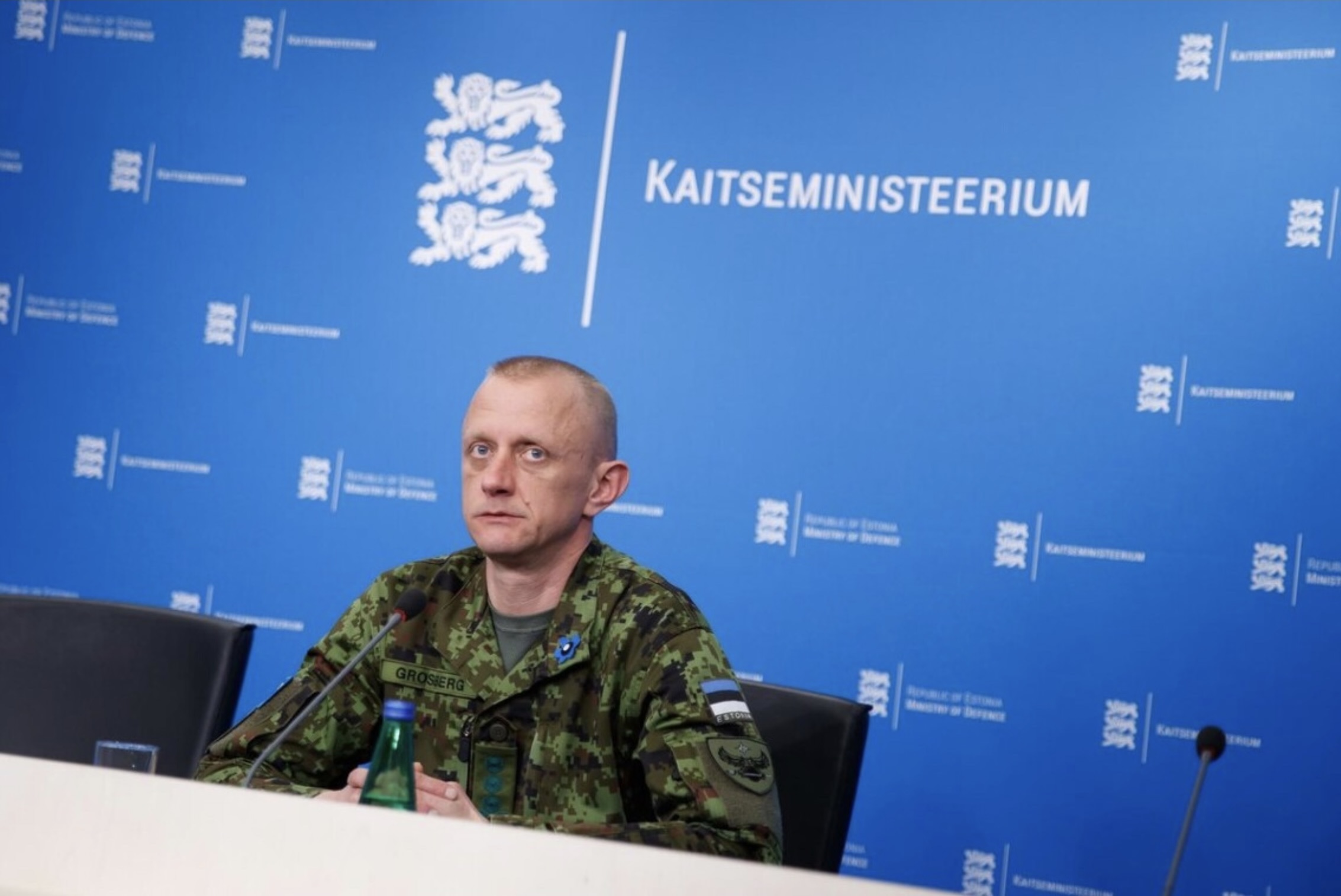 estonia colonelmargo grosber chief of defense forces intelligence center