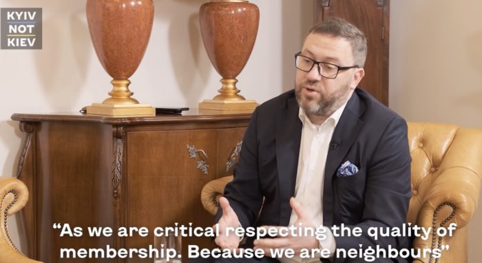 kyiv not kiev interview polish ambassador cichocki ukraine eu nato membership