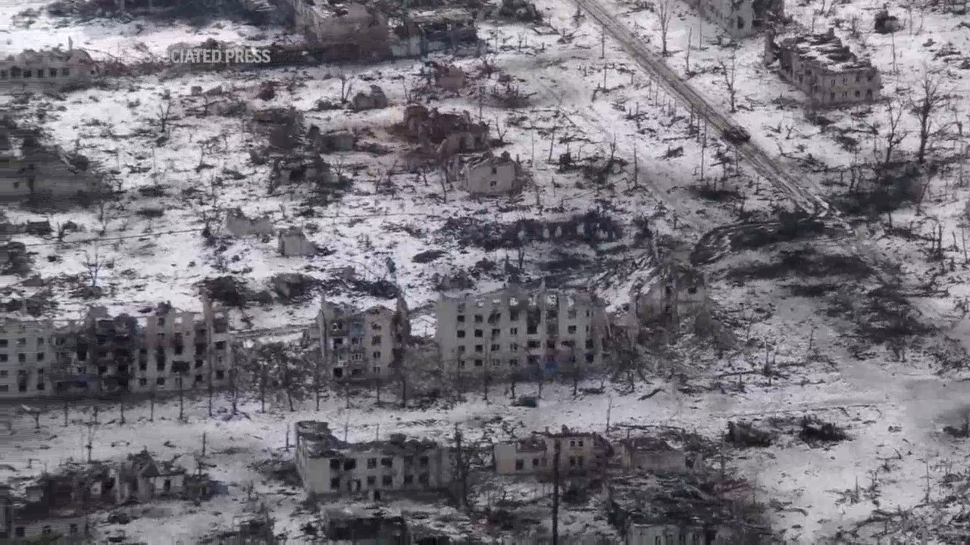 Russian Forces Reduce Ukrainian Frontline City To Rubble