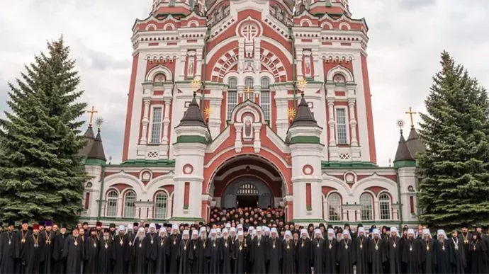 A conference of the Ukrainian Orthodox Church of the Moscow Patriarchate on 27 May 2022 in Kyiv claimed to have severed ties with the Russian Orthodox Church. Photo: UOC MP ~