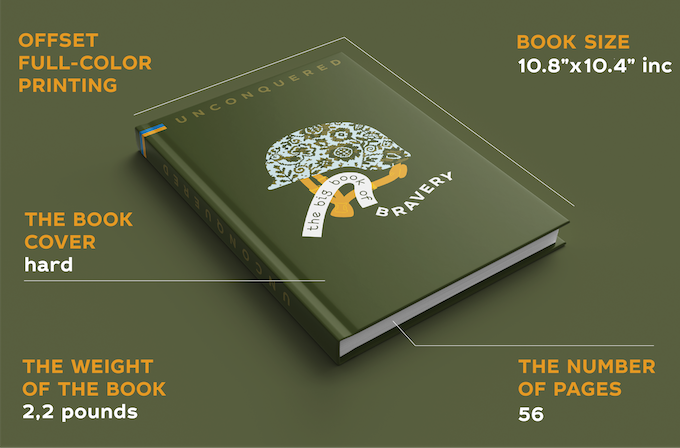First illustrated book about Russo Ukrainian war to be published after huge support on Kickstarter