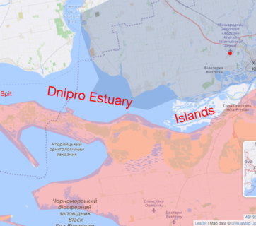 It is unlikely that Russia will attempt assault crossing of the Dnipro – British intel