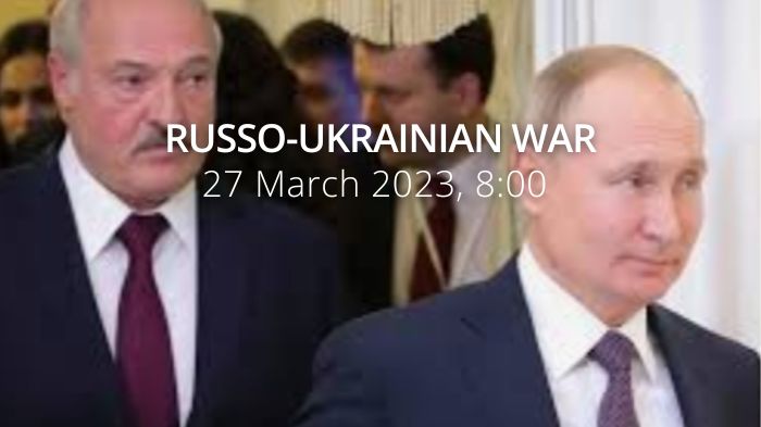 Russo Ukrainian War. Day 397: Putin to deploy tactical nuclear weapons on the territory of Belarus