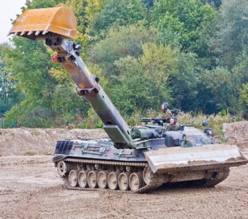 Germany transfers three Leopard 1 tank based engineering vehicles to Ukraine