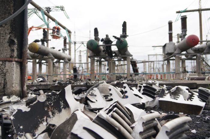 Russia energy terror Ukraine power grid