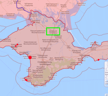 Blasts heard in Dzhankoy, occupied Crimea, in alleged Ukrainian drone attack on railway hub (updated)