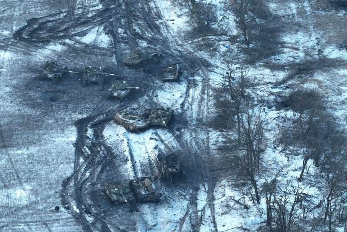 russia loses tank battle vuhledar afu ambushes