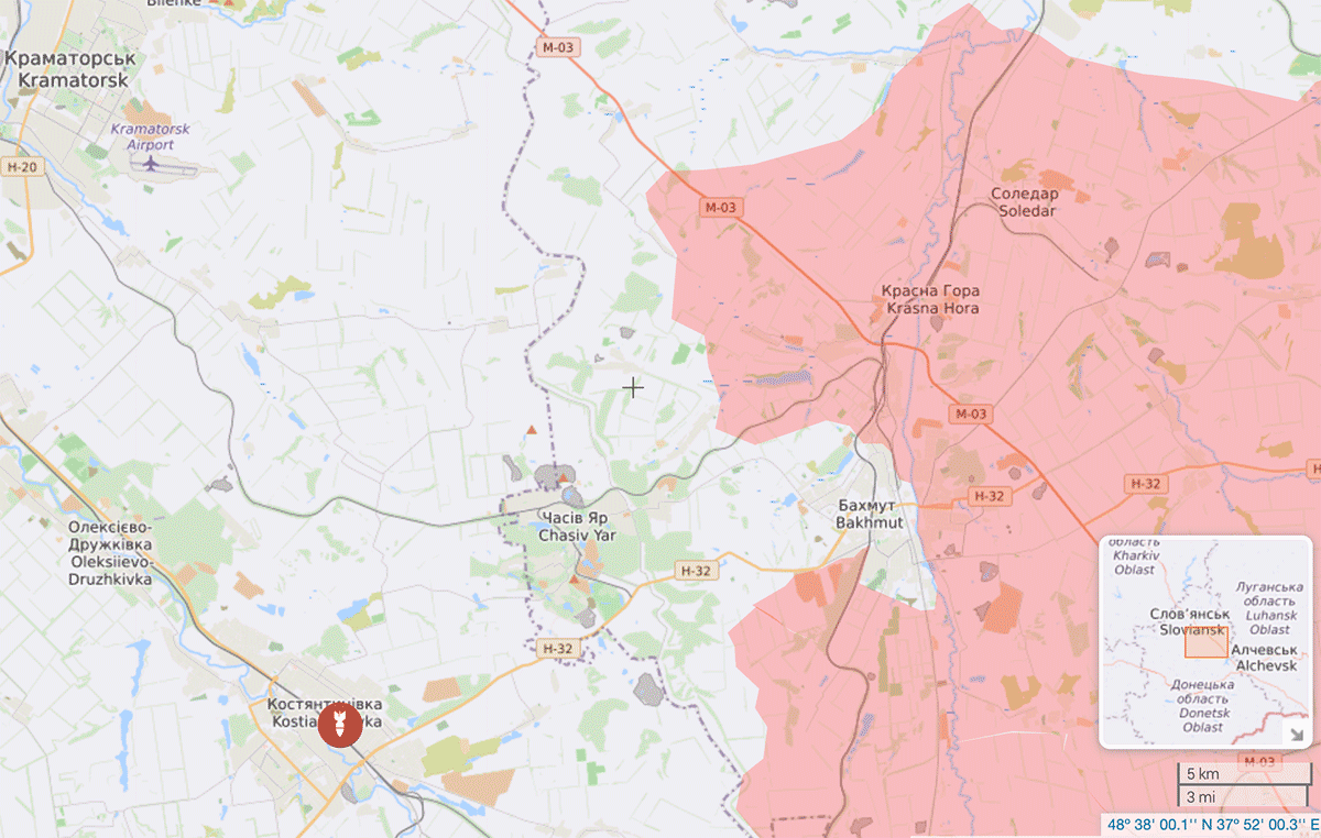 Russia gained footholds in central Bakhmut, reduced military activity elsewhere – British intel