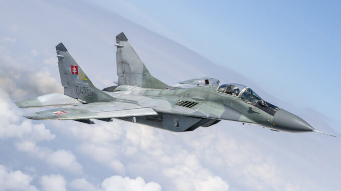 Slovakia approves sending 13 Soviet era MiG 29 fighter jets to Ukraine