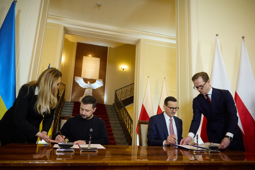 Ukraine, Poland sign memorandum on reconstruction in Warsaw