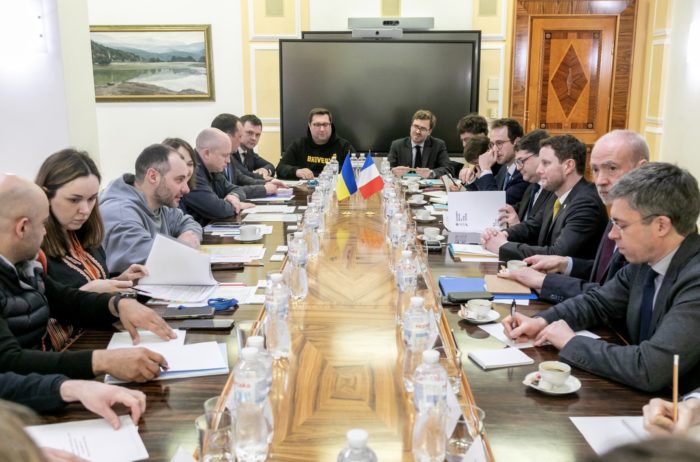 french and ukrainian delegations meeting memorandum transportation sector cooperation