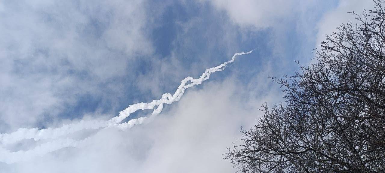 Russian occupation authorities of Crimea claim to shoot down “missile from Ukraine” – PHOTOS