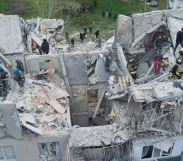Deadly Russian missile attack in Slovyansk leaves nine dead and 21 injured