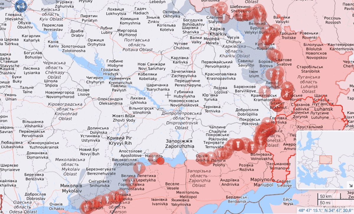 Frontline update: Russians did not secure positions in Bakhmut, intensified flank attacks