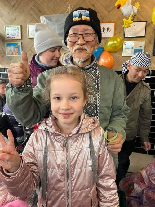 Japanese volunteer