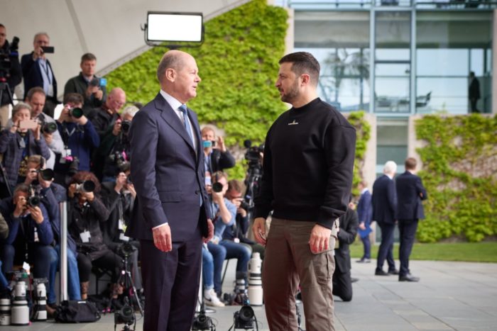 Zelenskyy and Scholz