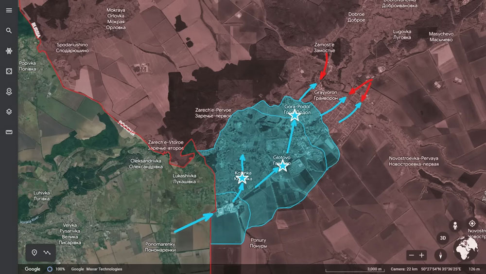 Frontline report: Ukraine’s Russian units capture some 35 km² in Russia’s border region