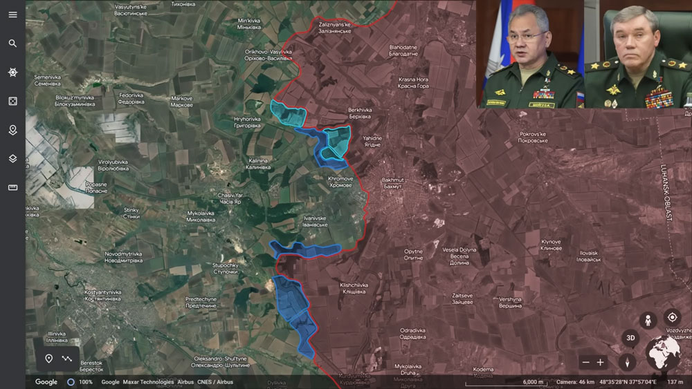 Frontline report: Ukraine liberates 17.5 km² near Bakhmut, unblocks supply route