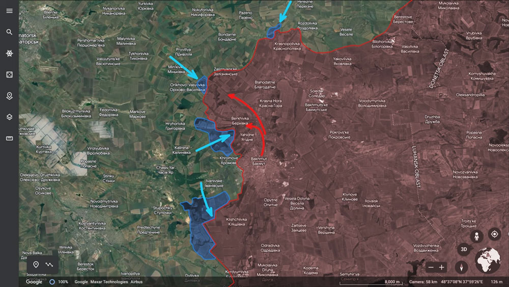 Frontline report: “Wagnerites” bombard high rises in Bakhmut as Ukraine keeps pushing on the flanks