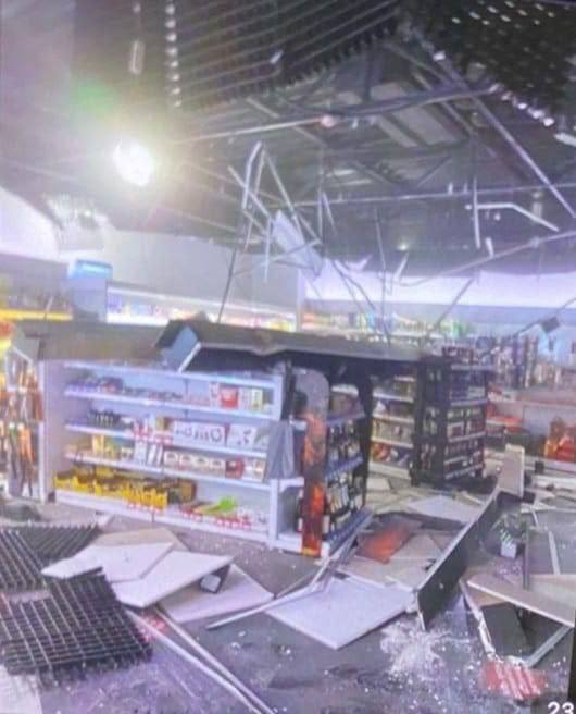 Russian missiles destroy local supermarket in south Ukrainian Mykolayiv