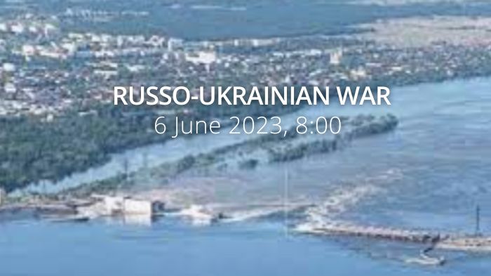 Russo Ukrainian War. Day 468: Russians blow up a hydropower plant, Kherson is flooding