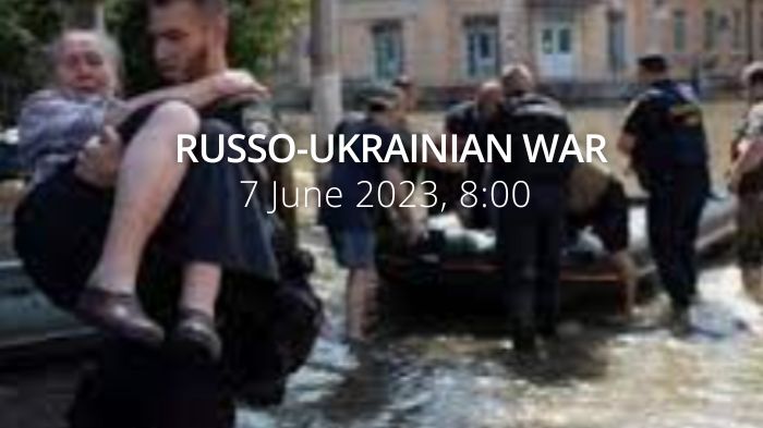 Russo Ukrainian War. Day 469: Massive flooding after an explosion at the hydroelectric power plant