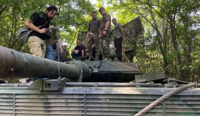 Leopard2 tank in Ukraine