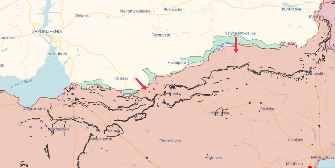 Ukrainian counteroffensive zaporizhzhia oblast