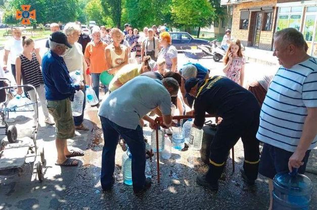 Water shortage Kakhovska HPP