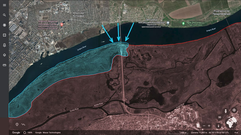 Frontline report: Small Ukrainian bridgehead in Kherson Oblast holds despite Russian attacks