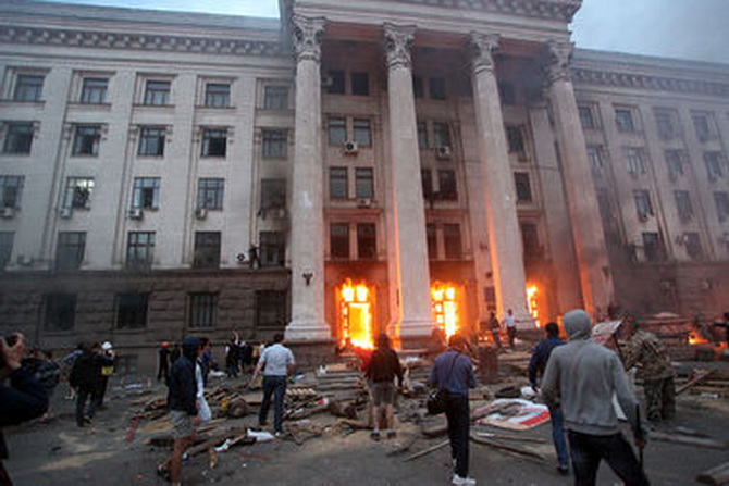 Holpriger Prozessauftakt: Die Unruhen in Odessa vom 2. Mai