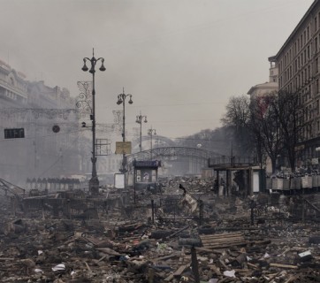 Die Gewalttaten gegen den Maidan nehmen auf hunderten Fotos und Videos Gestalt an